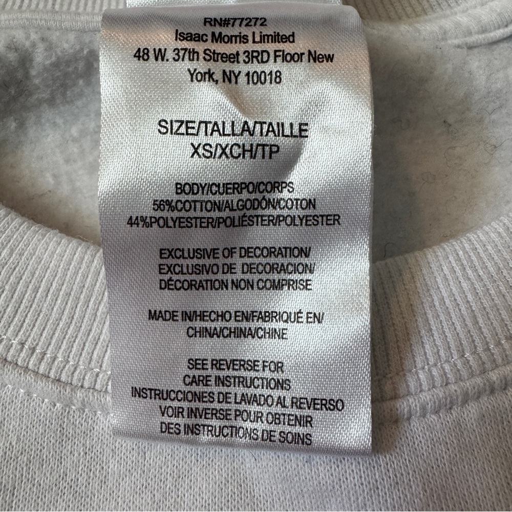 Colorblock American Flag Crewneck Sweater - Picture 4 of 8